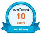 Avvo Rating 10 Superb - Top Attorney